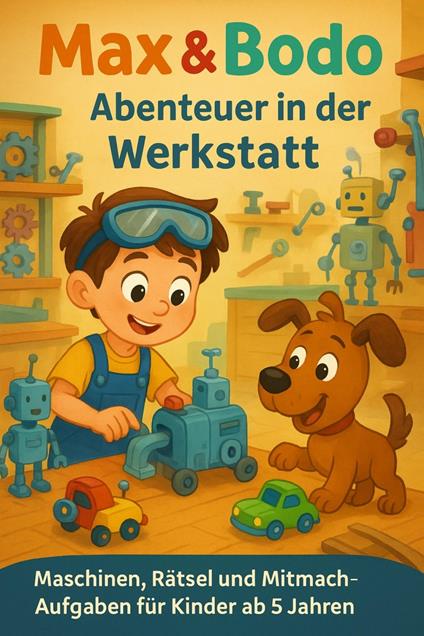 Max & Bodo – Abenteuer in der Werkstatt - Mirko Kukuk - ebook
