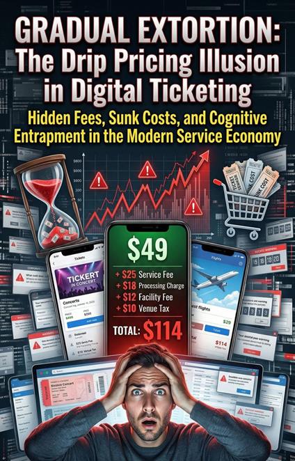 Gradual Extortion: The Drip Pricing Illusion in Digital Ticketing
