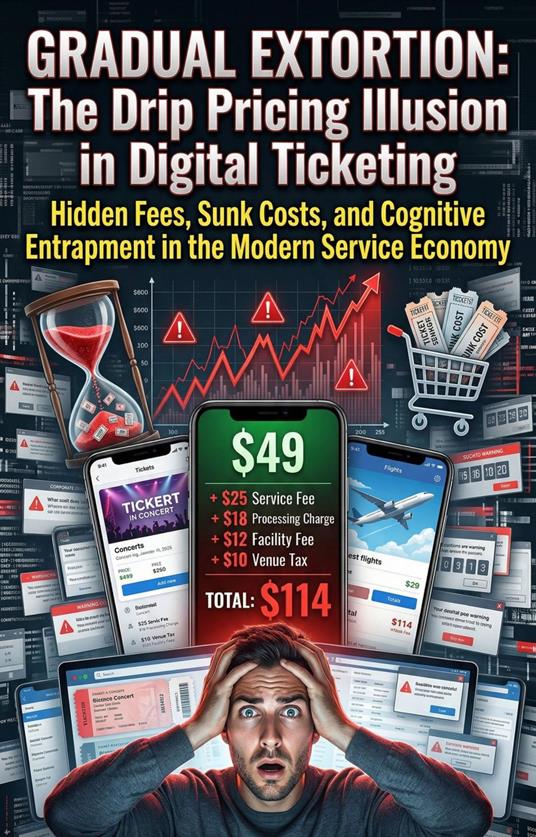 Gradual Extortion: The Drip Pricing Illusion in Digital Ticketing
