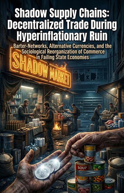 Shadow Supply Chains: Decentralized Trade During Hyperinflationary Ruin
