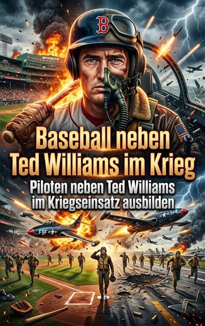 Baseball neben Ted Williams im Krieg