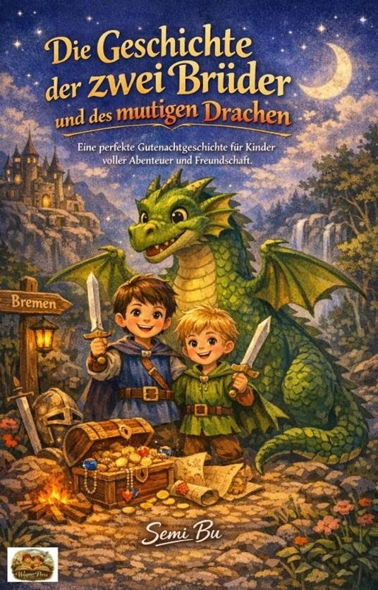 Die Geschichte der zwei Brüder und des mutigen Drachen - Semi Bu - ebook