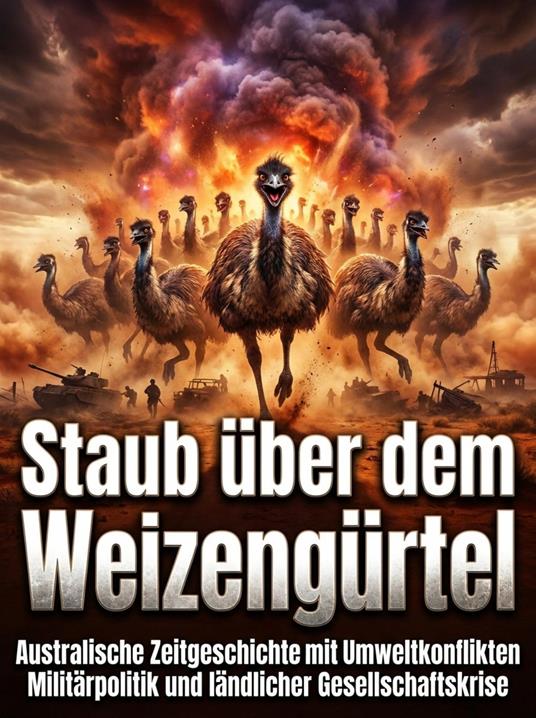 Staub über dem Weizengürtel
