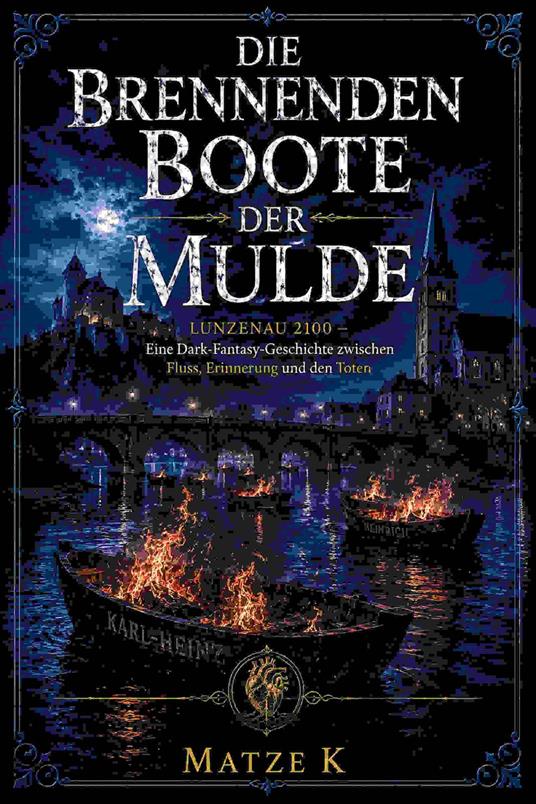 Die brennenden Boote der Mulde