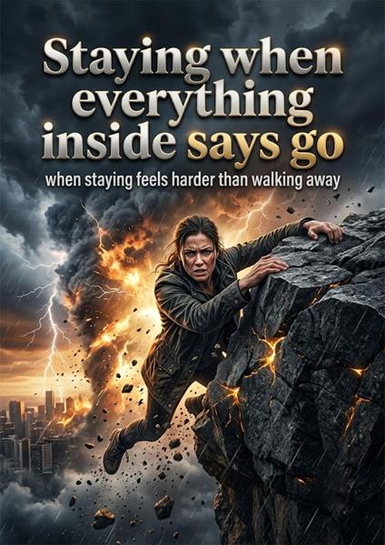 Staying when everything inside says go