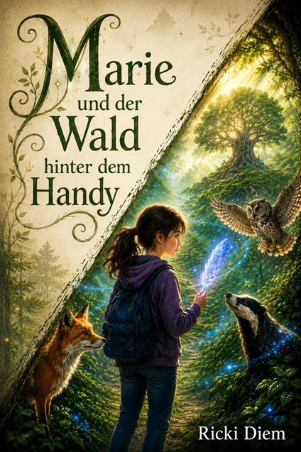 Marie und der Wald hinter dem Handy - Ricki Diem - ebook