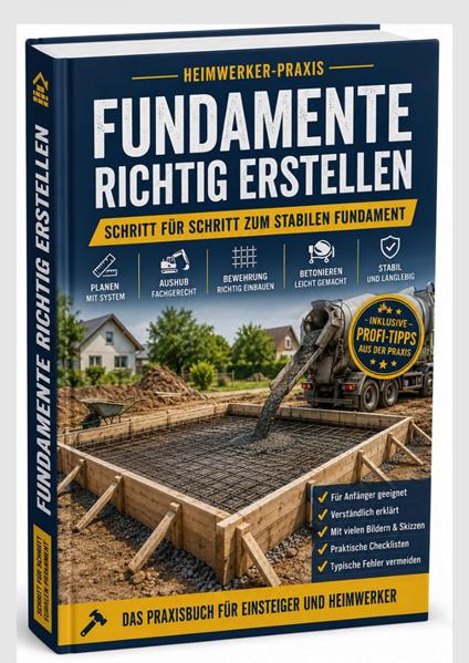 Fundamente richtig erstellen"