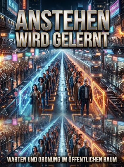 Anstehen wird gelernt