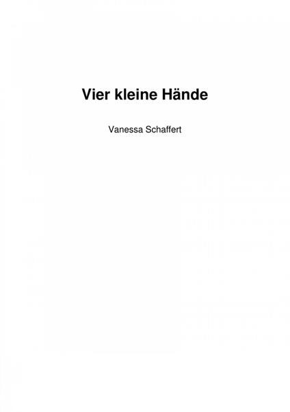 Vier kleine Hände