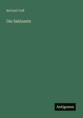 Die Sabinerin - Richard Voß - cover