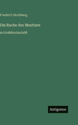 Die Rache des Mestizen: in Großdruckschrift - Friedrich Strubberg - cover