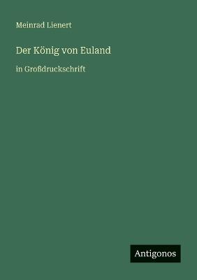 Der König von Euland: in Großdruckschrift - Meinrad Lienert - cover