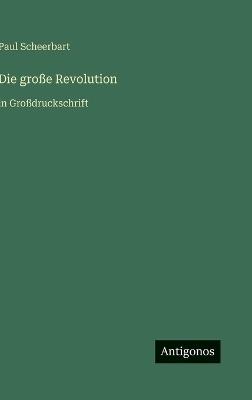 Die große Revolution: in Großdruckschrift - Paul Scheerbart - cover