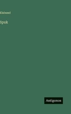 Spuk - Klabund - cover