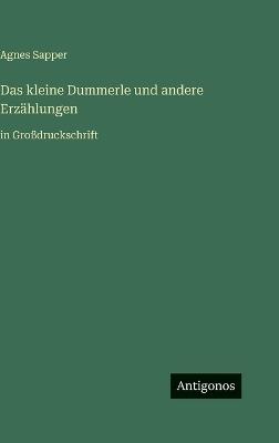 Das kleine Dummerle und andere Erzählungen: in Großdruckschrift - Agnes Sapper - cover