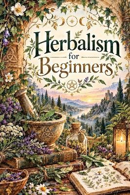 Herbalism for Beginners: A Druid Herbarium Journal for Recording Magical Plants, Brewing Recipes, Animal Transformations, Animal Companions, Seasonal Rites & Foraging Adventures - Inge Baum - cover