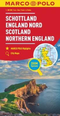 Scotland Marco Polo Map: Also covers Northern England - Marco Polo - cover