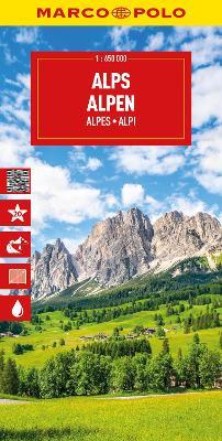 Alps Marco Polo Map - Marco Polo - cover