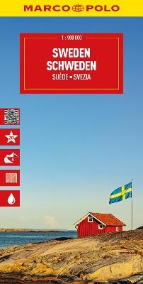 Sweden Marco Polo Map - Marco Polo - cover