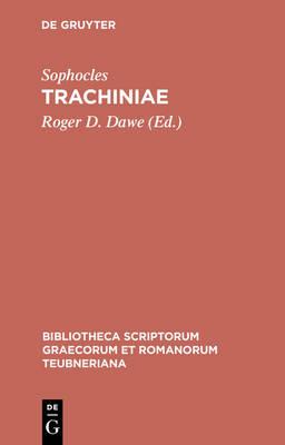 Trachiniae - Sophocles - cover