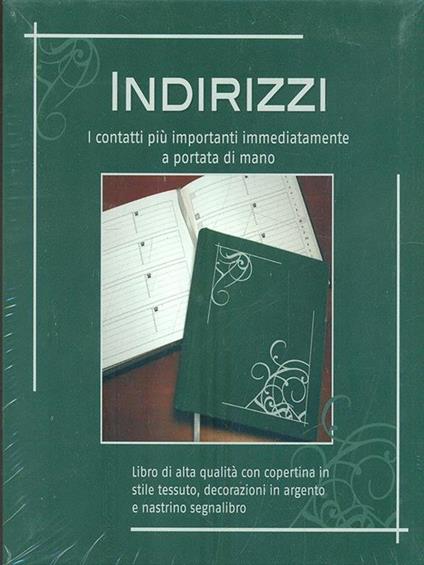 Indirizzi - copertina