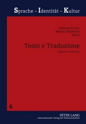 Testo E Traduzione: Lingue a Confronto - cover
