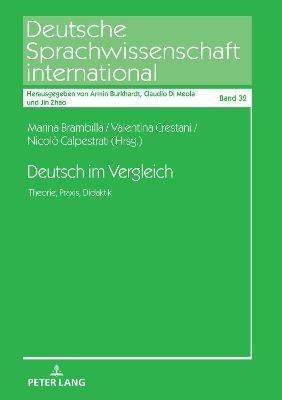Deutsch Im Vergleich: Theorie, Praxis, Didaktik - cover