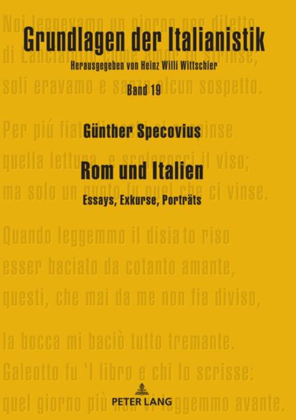 Rom und Italien - Günther Specovius,Heinz Willi Wittschier - ebook