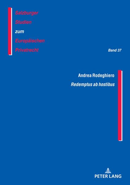 Redemptus ab hostibus - Andrea Rodeghiero - ebook