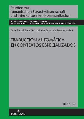 Traducción automática en contextos especializados - cover