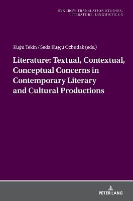 Literature: Textual, Contextual, Conceptual Concerns in Contemporary Literary and Cultural Productions - cover