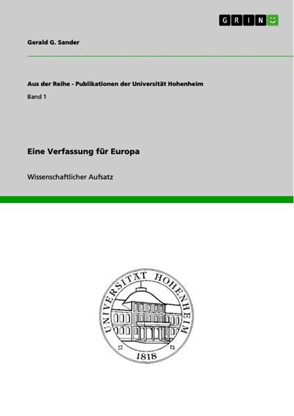 Eine Verfassung für Europa