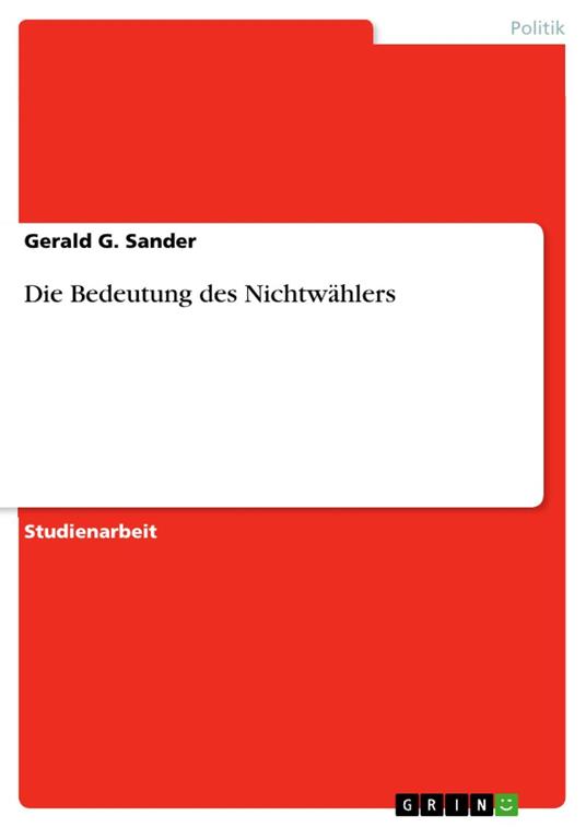 Die Bedeutung des Nichtwählers