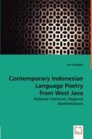 Contemporary Indonesian Language Poetry from West Java - Ian Campbell - cover