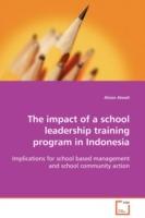 The impact of a school leadership training program in Indonesia