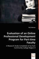 Evaluation of an Online Professional Development Program for Part-time Faculty - Kara Monroe - cover