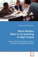 What Matters Most in Co-teaching in High School - Geraldine (Gerry) Nierengarten - cover