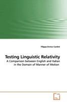 Testing Linguistic Relativity - Filippo-Enrico Cardini - cover