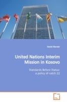 United Nations Interim Mission in Kosovo - Daniel Silander - cover