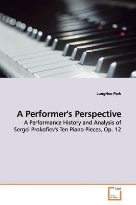 A Performer's Perspective - Junghee Park - cover