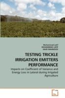 Testing Trickle Irrigation Emitters Performance