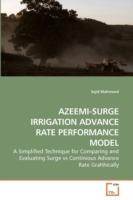 Azeemi-Surge Irrigation Advance Rate Performance Model