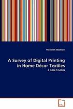 A Survey of Digital Printing in Home Decor Textiles