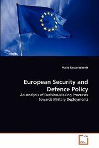 European Security and Defence Policy - Malte Liewerscheidt - cover
