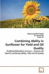 Combining Ability in Sunflower for Yield and Oil Quality - Muhammad Hanif Sadiqi,Ayub Khan,Sardar Ali - cover