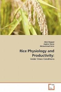 Rice Physiology and Productivity - Abid Majeed,Asghari Bano,Muhammad Asim - cover