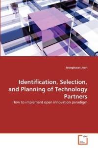 Identification, Selection, and Planning of Technology Partners - Jeonghwan Jeon - cover