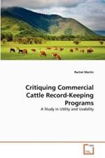 Critiquing Commercial Cattle Record-Keeping Programs