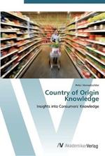 Country of Origin Knowledge