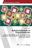 Arbeitssicherheit in Organisationen - Joedicke Gerald - cover